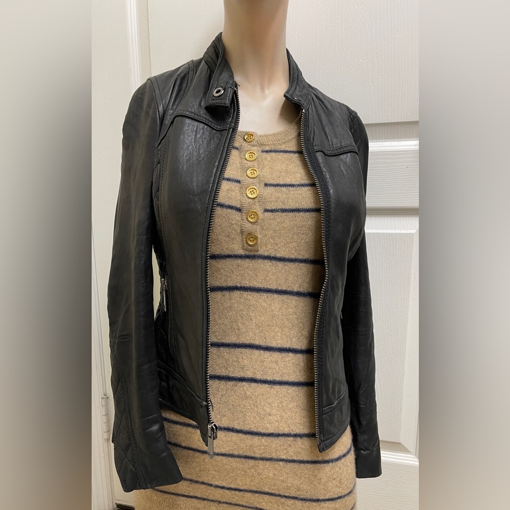 Michael Kors Quilted Bomber Jacket PXS